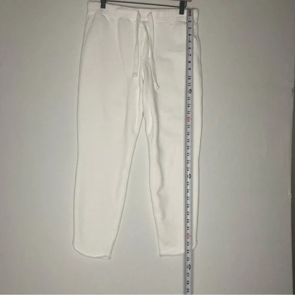 Frank & Eileen Christine Tulip Ankle Sweatpants White Sz M Medium EUC Cabincore - Picture 10 of 16